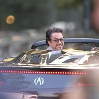 Robert Downey Jr on the set of The Avengers shooting on location | Picture 69566